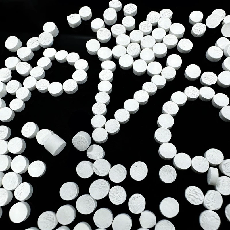Hvitt PVC-porselenmateriale